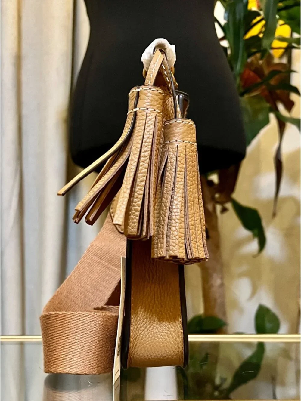 AUTHENTIC TORY BURCH CAMEL THEA CROSSBODY